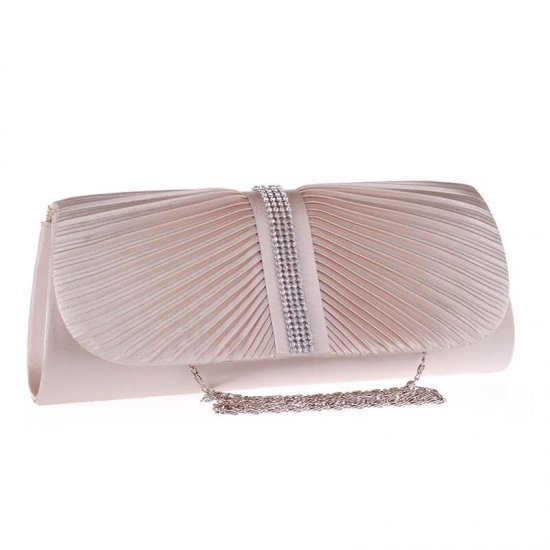 Fashion Womens Satin Clutch Purse - Click Image to Close